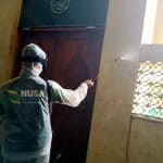 Penyemprotan desinfectan di masjid (1)